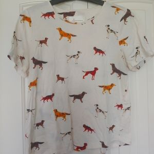 Anthropologie Dog Tee